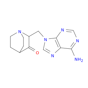 1-Azabicyclo[2.2.2]octan-3-one, 2-[(6-amino-9H-purin-9-yl)methyl]-