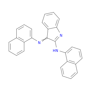 3H-Indol-2-amine, N-naphthalenyl-3-(naphthalenylimino)-