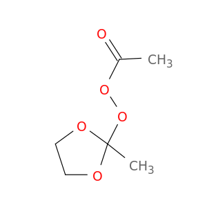 Ethaneperoxoic acid, 2-methyl-1,3-dioxolan-2-yl ester
