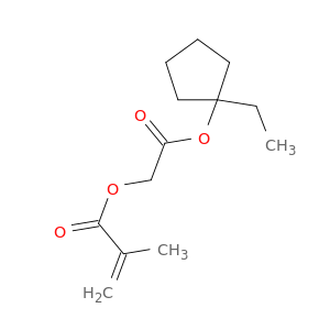 2-Propenoic acid, 2-methyl-, 2-[(1-ethylcyclopentyl)oxy]-2-oxoethyl ester