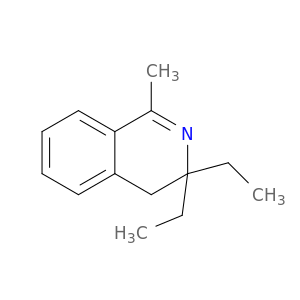 Isoquinoline, 3,3-diethyl-3,4-dihydro-1-methyl-
