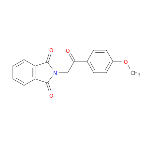 1H-Isoindole-1,3(2H)-dione, 2-[2-(4-methoxyphenyl)-2-oxoethyl]-