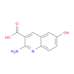 3-Quinolinecarboxylicacid, 2-amino-6-hydroxy-