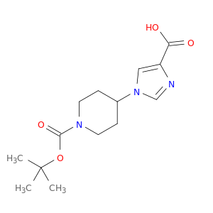 4-(4-羧基-1H-咪唑-1-基)-1-哌啶羧酸叔丁酯