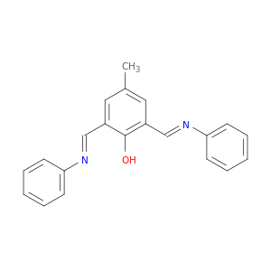 Phenol, 4-methyl-2,6-bis[(E)-(phenylimino)methyl]-