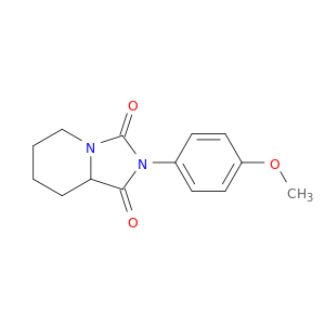 Imidazo[1,5-a]pyridine-1,3(2H,5H)-dione,tetrahydro-2-(4-methoxyphenyl)-