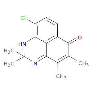 6H-Perimidin-6-one, 9-chloro-1,2-dihydro-2,2,4,5-tetramethyl-