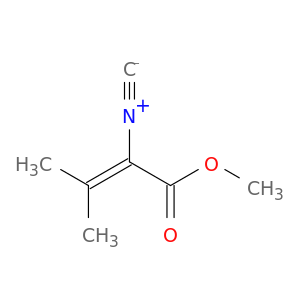 2-Butenoic acid, 2-isocyano-3-methyl-, methyl ester