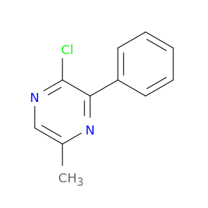 Pyrazine, 2-chloro-5-methyl-3-phenyl-