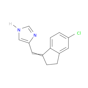 1H-Imidazole, 4-[(5-chloro-2,3-dihydro-1H-inden-1-ylidene)methyl]-