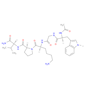 L-Valinamide, N-acetyl-L-tryptophylglycyl-L-lysyl-L-prolyl-