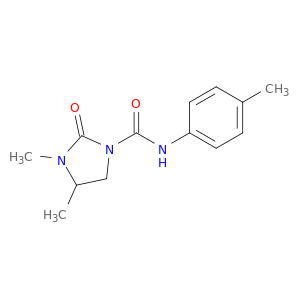 1-Imidazolidinecarboxamide, 3,4-dimethyl-N-(4-methylphenyl)-2-oxo-