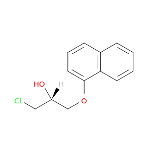 2-Propanol, 1-chloro-3-(1-naphthalenyloxy)-, (R)-
