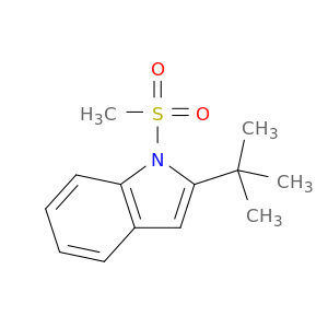 1H-Indole, 2-(1,1-dimethylethyl)-1-(methylsulfonyl)-