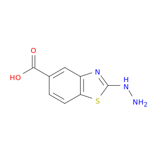 5-Benzothiazolecarboxylicacid, 2-hydrazinyl-