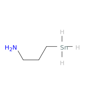 1-Propanamine,3-stannyl- (9CI)