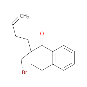 1(2H)-Naphthalenone, 2-(bromomethyl)-2-(3-butenyl)-3,4-dihydro-