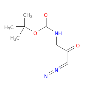 Carbamic acid, (3-diazo-2-oxopropyl)-, 1,1-dimethylethyl ester