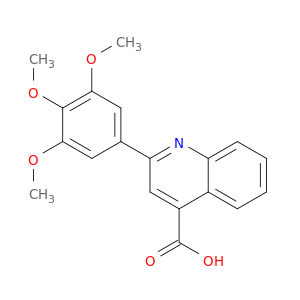 2-(3,4,5-Trimethoxyphenyl)quinoline-4-carboxylic acid