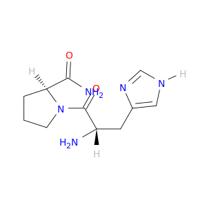 (2S)-1-[(2S)-2-氨基-3-(3H-咪唑-4-基)丙酰基]吡咯烷-2-甲酰胺