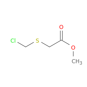 Acetic acid, [(chloromethyl)thio]-, methyl ester