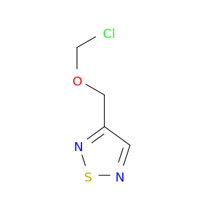 1,2,5-Thiadiazole, 3-[(chloromethoxy)methyl]-