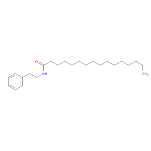 N-(2-苯基乙基)十六烷酰胺
