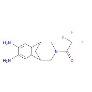 2,3,4,5-四氢-3-(三氟乙酰基)-1,5-甲桥-1H-3-苯并氮杂卓-7,8-二胺