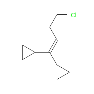 Cyclopropane,1,1'-(4-chloro-1-buten-1-ylidene)bis-