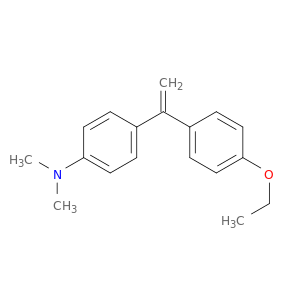 Benzenamine, 4-[1-(4-ethoxyphenyl)ethenyl]-N,N-dimethyl-