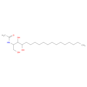 N-ACETOYL 4-HYDROXYSPHINGANINE (SACCHAROMYCES CEREVISIAE);N-02:0 PHYTOSPHINGOSINE
