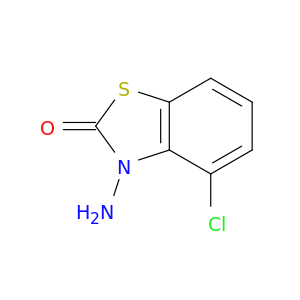 2(3H)-Benzothiazolone, 3-amino-4-chloro-