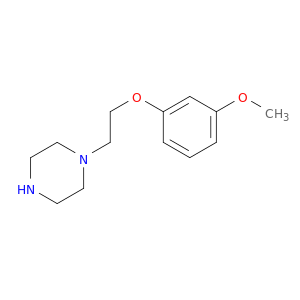 1 [ 2-(3-甲氧基苯氧基)乙基]哌嗪盐酸盐