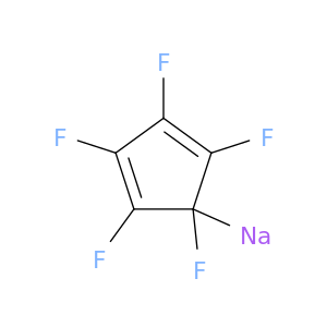 Sodium, (1,2,3,4,5-pentafluoro-2,4-cyclopentadien-1-yl)-