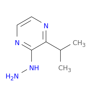 2-hydrazinyl-3-(propan-2-yl)pyrazine