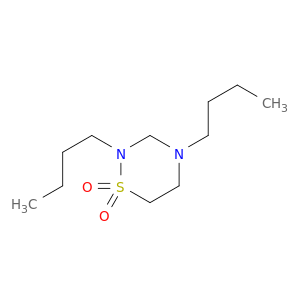 2H-1,2,4-Thiadiazine, 2,4-dibutyltetrahydro-, 1,1-dioxide