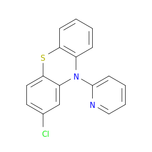 10H-Phenothiazine, 2-chloro-10-(2-pyridinyl)-