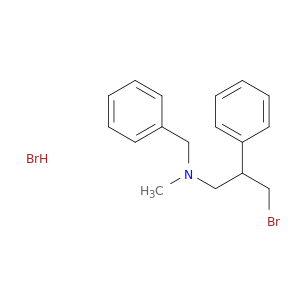 苯乙胺,β-(溴甲基)-N-甲基-N-(苯甲基)-,氢溴酸盐(1：1)