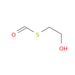 Methanethioic acid, S-(2-hydroxyethyl) ester