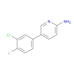 5-(3-Chloro-4-fluorophenyl)pyridin-2-amine