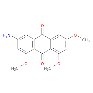 9,10-Anthracenedione, 3-amino-1,6,8-trimethoxy-
