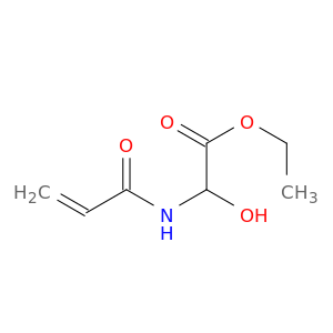 Acetic acid, hydroxy[(1-oxo-2-propenyl)amino]-, ethyl ester