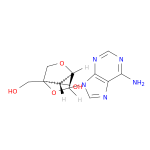 9-[2,5-脱水-4-C-(羟基甲基)-α-L-呋喃来苏糖基]-9H-嘌呤-6-胺