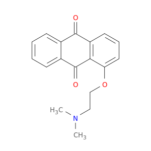 1-(2-(DIMETHYLAMINO)ETHOXY)ANTHRA-9,10-QUINONE