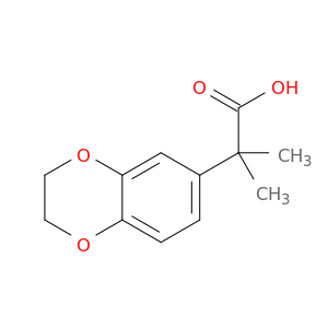 2-(2,3-Dihydro-1,4-benzodioxin-6-yl)-2-methylpropanoic Acid