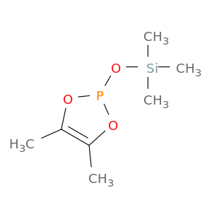 1,3,2-Dioxaphosphole, 4,5-dimethyl-2-[(trimethylsilyl)oxy]-