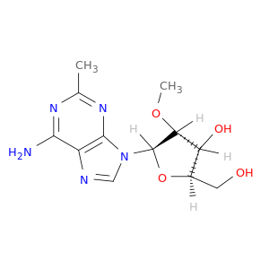 Adenosine, 2-methyl-2'-O-methyl-
