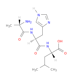 L-Leucine, N-(N-L-alanyl-L-histidyl)-