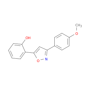 Phenol, 2-[3-(4-methoxyphenyl)-5-isoxazolyl]-