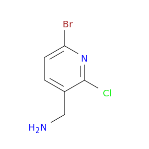 (6-Bromo-2-chloropyridin-3-yl)methanamine